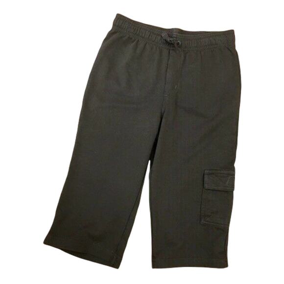 Gymboree Boys Pants Size 7 Brown Knit Capris Cropped Capri NEW - Picture 1 of 5